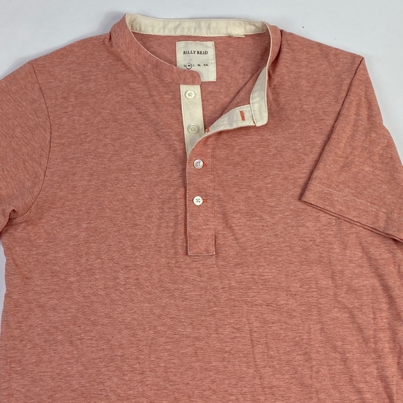 Billy Reid | Shirts | Billy Reid Henley Short Sleeve Pullover Shirt ...